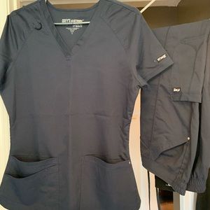 Greys Anatomy Scrub Set (grey)